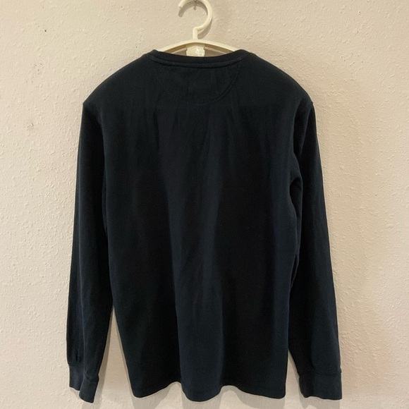 U.S. Polo Assn. Thermal Pullover Long Sleeve Crew Neck Solid Black Men’s Size Lg - Picture 3 of 10